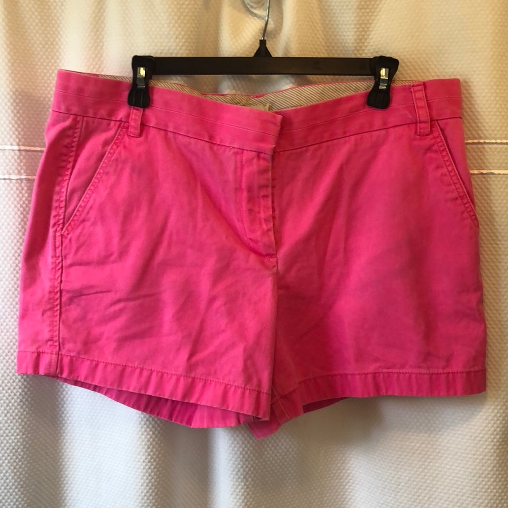 Hot Pink shorts- J Crew